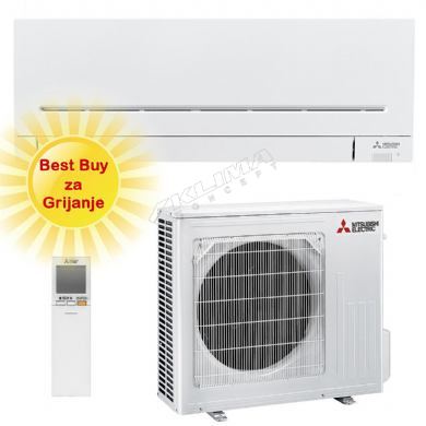 MITSUBISHI ELECTRIC KLIMA UREĐAJ MSZ-AP60VGK/MUZ-AP60VG - optimiziran za grijanje