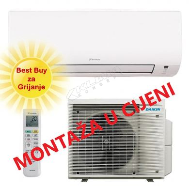 DAIKIN KLIMA UREĐAJ FTXP25N/RXP25N + MONTAŽA